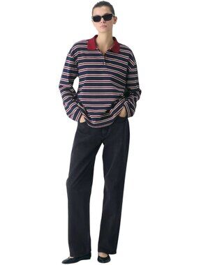 NWOT Babaton InterLock Cotton Eton Longsleeve